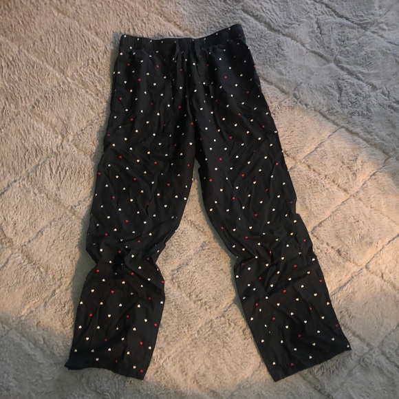 Old Navy Other - Heart pj pants with side pockets (unisex)